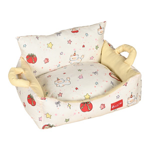 New cartoon <b>dog</b> bed, washable cat bed, all-season <b>sofa</b> bed, summer cooling princess style cat bed and <b>dog</b> mat - Product Image 1