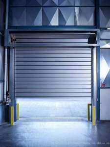 <span class=keywords><strong>Porte</strong></span> industrielle rapide à enrouler en aluminium spiralé à grande vitesse-<span class=keywords><strong>Porte</strong></span> <span class=keywords><strong>de</strong></span> <span class=keywords><strong>garage</strong></span> en métal <span class=keywords><strong>de</strong></span> sécurité coupe-vent - Product Image 5