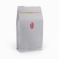 Sachet Doypack Personnalisé Gaufré Anti-humidité Refermable avec Fermeture Éclair pour Grains de Café, Thé, Granulés, Aliments pour Animaux, Snacks et Produits Secs