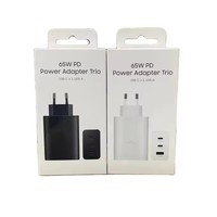 Prix usine 65W PD TYPE C chargeur Super rapide 3 Ports EP-T6530 USB-C adaptateur secteur pour Samsung Galaxy S22 S23 Ultra