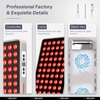 Nouveau design, panneau de luminothérapie infrarouge pour tout le corps, 120 pièces, lampe de luminothérapie LED 1060 nm, appareil de luminothérapie rouge pour usage domestique