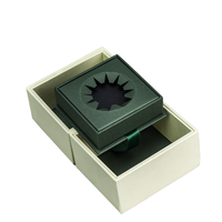 Boîte en carton rigide magnétique en papier recyclé, emballage plat pour expédition et pliable, boîte cadeau imprimée, emballage de marque pour la vente en gros