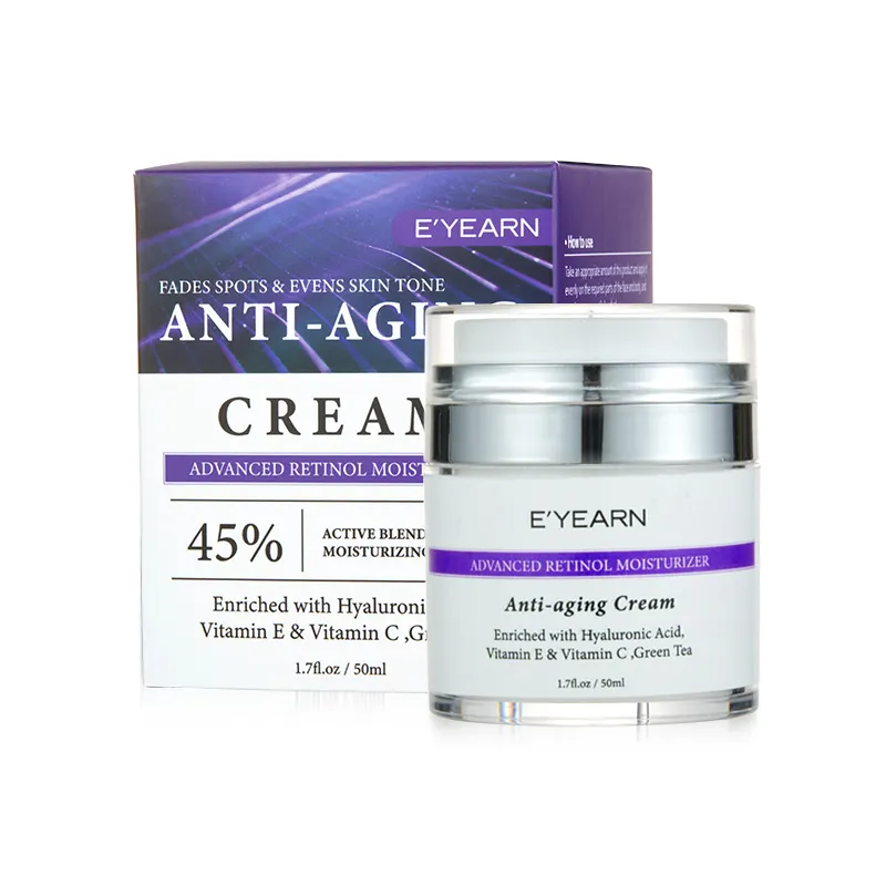 Best Selling Dag En Nacht Anti Aging Retinol Collageen Hyaluronzuur Gezicht Moisturizer Crème