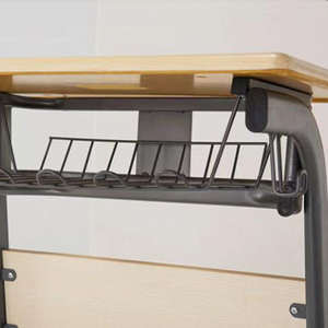 Muebles <span class=keywords><strong>de</strong></span> aula <span class=keywords><strong>de</strong></span> madera <span class=keywords><strong>de</strong></span> dos plazas <span class=keywords><strong>de</strong></span> alta calidad, 2 asientos, escritorio <span class=keywords><strong>y</strong></span> silla para estudiantes <span class=keywords><strong>de</strong></span> escuela Doble - Product Image 4