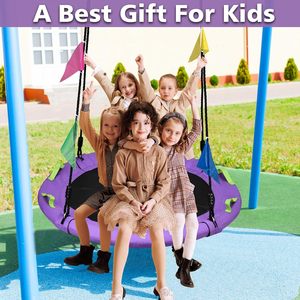 Columpio Infantil CZFIT de Aleación Resistente a los Rayos UV para Interiores, Guarderías, Jardines Comerciales y Exteriores - Product Image 2