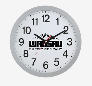 Horloges murales fines promotionnelles, impression <span class=keywords><strong>de</strong></span> logo personnalisée, décoration moderne pour la maison et le bureau, silencieuses, sans tic-tac, cadeau, commande en gros, vente en gros - Product Image 3