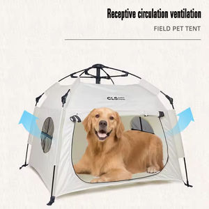 Tente pour chien durable avec conception <span class=keywords><strong>pliable</strong></span> en maille respirante pour le camping intérieur et extérieur pour animaux <span class=keywords><strong>de</strong></span> compagnie - Product Image 5