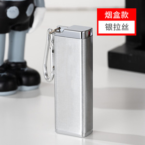 Cenicero Metálico Cuadrado Moderno Pulido Portátil Impermeable con Llavero Colgante y Grabado Personalizado, Stock UE 2026 - Product Image 2