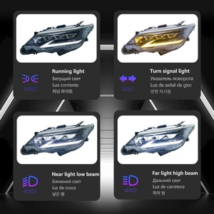 ไฟหน้ารถยนต์ TYPY สำหรับอัพเกรดโมดูล LED ทั้งหมด ชุดไฟหน้าแบบใหม่ที่ปรับปรุงใหม่สำหรับ Toyota Camry ปี 2015-2017 - Product Image 3