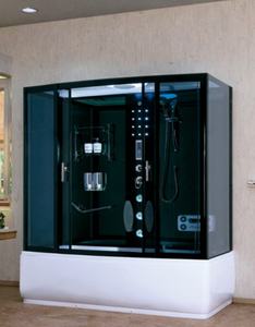 ห้องอบไอน้ำพร้อมคอมโบซาวน่าสำหรับนวดพลังน้ำในห้องน้ำสุดหรู - Product Image 4