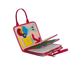 Tavola Sensoriale per Bambini, 8 Pagine, Giocattolo Educativo per lo Sviluppo delle Abilità Motorie, Perfetta Tavola Sensoriale in Feltro - Product Image 3