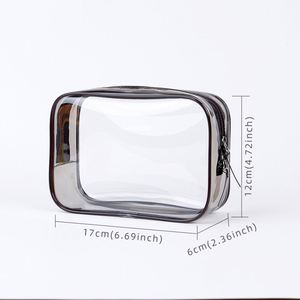 Custom Stadium-ApprovedClear Fanny Packs Approved Makeup <b>Bag</b>, Small <b>Clear</b> Cosmetic Pouch <b>Toiletries</b>, Travel <b>Bag</b> for Unisex - Product Image 3