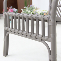 Chaises de bistrot d'extérieur personnalisées, mobilier moderne en plastique pour Restaurant et café