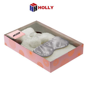 Caja de Regalo con Antifaz de Seda Sintética y Bolsa de Agua Caliente de Goma con Funda de Piel Sintética - Product Image 2