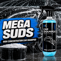 Shampooing et cire pour voiture pH neutre, mousse de lavage pour detailing automobile