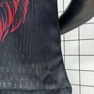 Maglie Sportive da Uomo a Maniche Corte in Rete con Collo Rotondo, Uniformi da Allenamento per Squadre, Traspiranti e Fresche, Stile Retrò per Calcio - Product Image 3