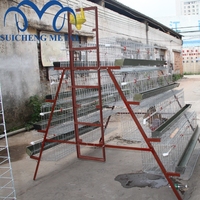 Cage à poulets de type 4, 128 à 160, pour élevage de volailles pondeuses, marché africain