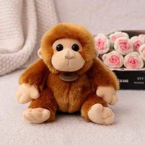 사용자 정의 귀여운 부드러운 장난감 인형 동물 봉제 원숭이