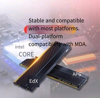 ADATA XPG jeu D35 DDR4 RGB mémoire de bureau 8G/16G/32G 3200MHz/3600MHz ordinateur portable RAM ECC pour ordinateur de bureau serveur Stock disponible