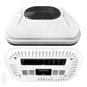 Climatiseur spécial Treeligo OLIVER Blanc 12V/24V pour balayeuse <span class=keywords><strong>à</strong></span> quatre roues, poste de garde, yacht, véhicule d'ingénierie et parking - Product Image 1