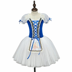 Traje <span class=keywords><strong>de</strong></span> <span class=keywords><strong>Ballet</strong></span> Clásico Giselle con Mangas Cortas Abullonadas para Adultos, Vestido <span class=keywords><strong>de</strong></span> <span class=keywords><strong>Ballet</strong></span> Largo para Mujer, Tutú Profesional, <span class=keywords><strong>Ropa</strong></span> <span class=keywords><strong>de</strong></span> <span class=keywords><strong>Ballet</strong></span> para Niñas - Product Image 3