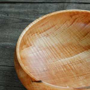 Bol en bois décoratif de qualité supérieure, artisanal, conçu pour une décoration intérieure élégante, une utilisation fonctionnelle et une présentation élégante sur la table - Product Image 5