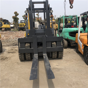<b>Used</b> TCM Diesel Forklift 7 Ton 4WD Solid Tire Rough Terrain Good Condition - Product Image 2