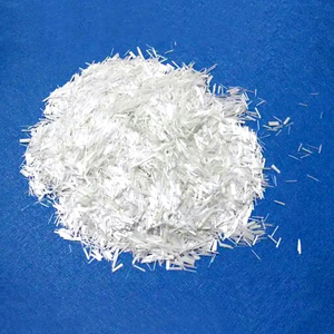Fibre de verre hachée E-glass pour béton, 10mm, 12mm, 18mm - Product Image 1