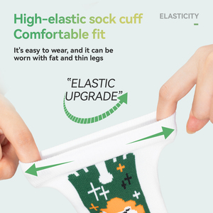 Chaussettes de cyclisme ROCKBROS pour jeunes, respirantes, antibactériennes, à séchage rapide, à compression, pour le cyclisme sur route, la course à pied, chaussettes mi-mollet - Product Image 5