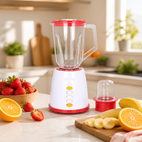Extracteur de jus automatique multifonction 1500 ml, mixeur domestique 300 W, appareil à smoothies et fruits électrique pour la cuisine, usage quotidien