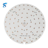 Module de plafonnier LED à économie d'énergie Remplacement Couvercle acrylique circulaire Télécommande Source d'alimentation CA