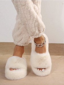 StepGrace di alta qualità per la casa pantofole di pelliccia per le donne spesse con suola di capelli di coniglio alla moda pantofole personalizzate da <span class=keywords><strong>donna</strong></span> - Product Image 2