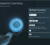 AI moon – haut-parleur coran led tactile coloré avec lampe