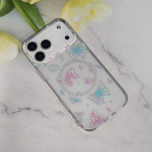 Étui de téléphone portable magnétique en TPU+PC avec petit cœur nuage blanc pour 11/12/13/14/15/16/17 Pro Max Vivo Style <span class=keywords><strong>fille</strong></span> Nature - Product Image 6