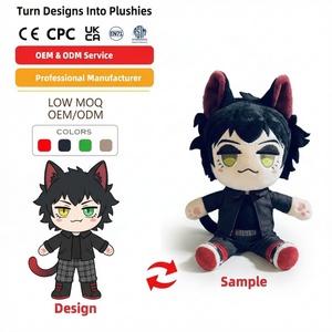 Produttore di Giocattoli in Peluche Personalizzati con MOQ Basso, Animali Imbottiti, Coniglietti, Cani, Anime <span class=keywords><strong>Chibi</strong></span> Morbidi con Fodera in Rete - Product Image 3
