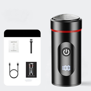 เครื่องโกนหนวดไฟฟ้าแบบชาร์จ USB สำหรับผู้ชาย ชุดอุปกรณ์ดูแลขน - Product Image 6