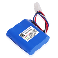 Baterai Lithium Kustom 11.1V 1800mAh NMC 3S untuk Pesawat RC Sayap Tetap, Kamera CCTV Genggam, Instrumen Medis Portabel