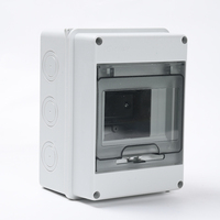 Boîte de distribution d'alimentation en plastique étanche avec disjoncteur, boîte de distribution électrique pour équipement électrique
