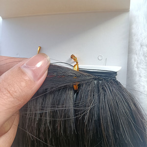 批发14-32英寸人头马真人接发宽松深波巴西头发100g新概念蝴蝶接发 - Product Image 3