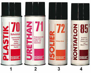 KONTAKT CHEMIE toutes séries 60 WL IPA 70 100 61 Écran TFT tuner spray SUPER PLASTIK PCB CRAMOLIN GRAPHIT 33 UV Peinture de revêtement - Product Image 1