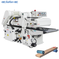Fournisseur chinois Raboteuse double face électrique pour le travail du bois, largeur 40-445 mm, 4800 tr/min, 15,75 kW, composants PLC de haute qualité