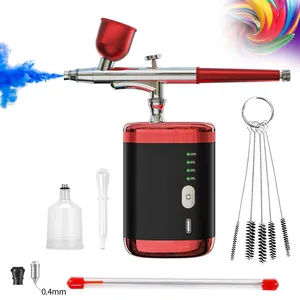 Body Art tragbare Aerografo Tattoo Friseur Air Brush Ombre Nagel maschine Air Brush Kit