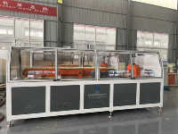 Panneau de porte en bois WPC faisant la ligne de production d'extrusion de la machine