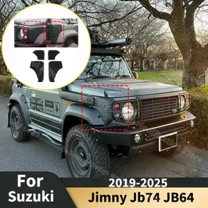 StarNav 2019-2025 Pour Jimny JB74 JB64 3 portes/5 portes, kit de 4 autocollants décoratifs pour coins de carrosserie en forme de lame - Product Image 4