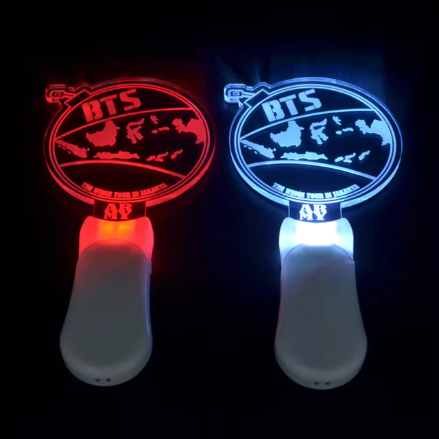 Hot Sale Custom Concert LED Light Stick Party Favor Wireless Remote Controlled Glow Sticks DMX Star Support Acrylic