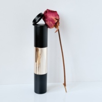Stick de Luxe Double Embout pour Highlighter et Contour, Tube Vide pour Correcteur avec Pinceau et Miroir, Emballage Cosmétique à Bas Prix