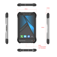 Tablette robuste de 8 pouces pour la navigation, écran tactile Windows 10, ordinateur portable Windows durable avec NFC, IP65, HDMI, tablette robuste