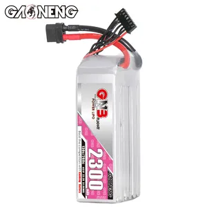 Nouveau GNB GAONENG 2300mah 6S 22.2V 130C XT60 RC LiPo Batterie Brushless Drone Lame Scimitar LRX Quad Align RC Avion EDF Jet Flight