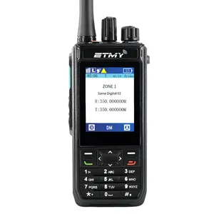 ETMY AP35 DMR Système de goulotte antidéflagrant DMR Numérique Étanche Portable Radio bidirectionnelle