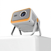 Projecteur intelligent LED CatVision Z8 Android 13, 1080P, compatible 4K, home cinéma portable, WiFi 6, BT 5.4, mise au point automatique